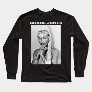 Grace Jones Long Sleeve T-Shirt